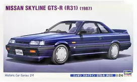 Hasegawa 1987 Nissan Skyline GTS-R R31 1/24 surenkamas plastikinis modelis