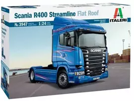 Italeri Scania R400 Streamline sunkvežimis 1/24 plastikinis rinkinys