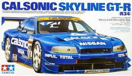 Tamiya Nissan Calsonic Skyline GT-R R34 1/24 plastikinis surinkimo rinkinys