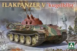 Takom Flakpanzer V Kugelblitz 1/35 plastikinio modelio rinkinys
