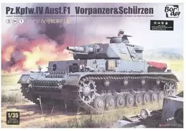Border Model Pz.Kpfw. IV Ausf. F1 1/35 plastikinis surinkimo rinkinys BT-003