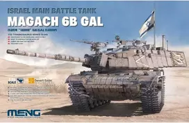 Meng Model Izraelio tankas Magach 6B Gal 1/35 plastikinis modelis Meng