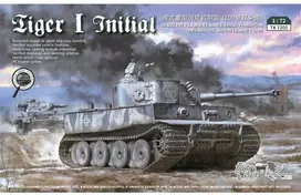 Border Model Tiger I ankstyvasis 1/72 surenkamas plastikinis tanko modelis 7205