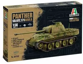 Italeri Panther tankas Sd.Kfz.171 Ausf. A 1/56 plastikinis surenkamas modelis