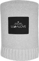 LULLALOVE - bambukinė antklodė - žavinga pilka, pilka 80x100 cm