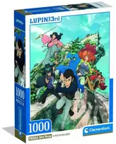 Clementoni Dėlionė 1000 vnt. - Lupin III