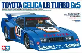 Tamiya Toyota Celica LB Turbo Gr.5 1/20 plastikinis modelis (1970–1977)