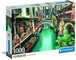 Clementoni Dėlionė 1000 vnt. - Venecijos kanalas