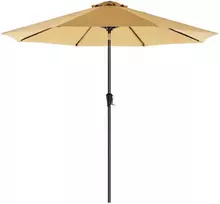 Songmics Skėtis Ø 300 cm taupe