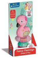 Clementoni Žaislai Muzikinis barškutis CLE BABY Fashion flamingo 17572