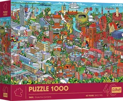 Trefl Dėlionė 1000 vnt. - Miestas