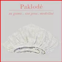 Paklodė su guma 100/140/160/180x200+30cm. - 180x200+30cm.