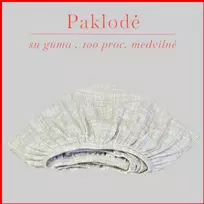 Paklodė su guma 100/140/160/180/200x200+20cm. - 140x200+20cm.