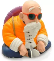Plastoy Dragon Ball Master Roshi Chibi money box figure 15cm