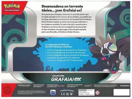 Spanish Pokemon Grafaiai EX trading card game box