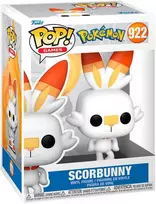 FUNKO POP! Vinilinė figūrėlė: Pokemonai - Scorbunny, 10.5 cm