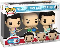 FUNKO POP! Vinilinių figūrėlių rinkinys: Blink 182, ~4 cm (3 vnt.)
