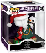 FUNKO POP! Vinilinė figūrėlė: Disney: Nightmare Before Christmas - Jack Skellington and Zero, 9 cm