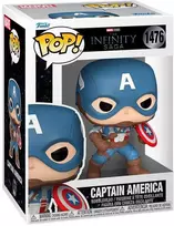 FUNKO POP! Vinilinė figūrėlė: Marvel: The Infinity Saga - Captain America, 9 cm