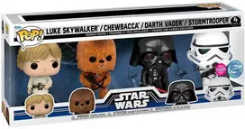 FUNKO POP! Vinilinių figūrėlių rinkinys: Star Wars, ~9 cm (4 vnt.)