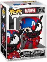 FUNKO POP! Vinilinė figūrėlė: Marvel - Carnage Captain America, 9 cm
