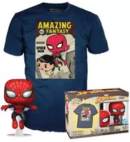 Funko Set figure POP & Tee Marvel Spiderman Comic Cover