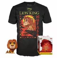 Funko Set POP figure & Tee Disney The Lion King Mufasa