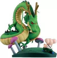 Banpresto Dragon Ball Dragon History II Oolong & Shenron Ichibansho figure 14cm