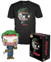 Funko Set figure POP & Tee DC Comics The Joker Exclusive M