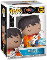 FUNKO POP! Vinilinė figūrėlė: Disney Pixar Coco - Miguel, 9 cm (figūrėlė šviečia tamsoje)