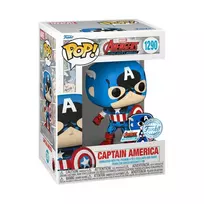 FUNKO POP! Vinilinė figūrėlė: Marvel Avengers: Beyond Earth's Mightiest - Captain America, 10.5 cm