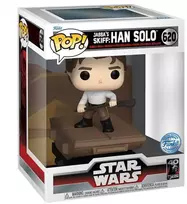 FUNKO POP! Vinilinė figūrėlė: Star Wars - Jabba Skiff Han Solo, 9 cm