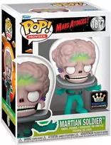 FUNKO POP! Vinilinė figūrėlė: Mars Attacks - Martian Soldier, 9.5 cm