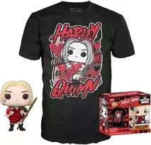 Funko Set figure POP & Tee DC Comics Harley Quinn XL