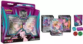Spanish Blister Pokemon League Battle Mew VMax Trading Card Game