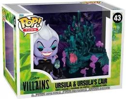 FUNKO POP! Vinilinė figūrėlė: Disney Villains - Ursula & Ursulas Lair, 9.5 cm