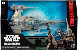 Hasbro Transformers Star Wars The Mandalorian N-1 Starfighter figure 19cm