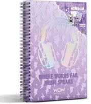 Kids Licensing Wow Generation Dj Alana A5 notebook