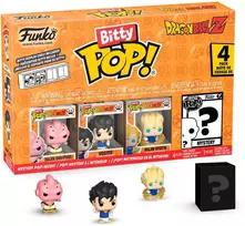 FUNKO Bitty POP! Figūrėlių rinkinys: Dragon Ball Z, ~3 cm (4 vnt.)