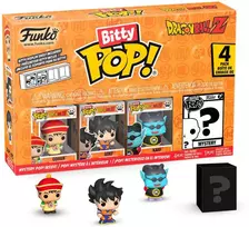 FUNKO Bitty POP! Figūrėlių rinkinys: Dragon Ball Z, ~3 cm (4 vnt.)