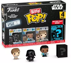 FUNKO Bitty POP! Figūrėlių rinkinys: Star Wars, ~3 cm (4 vnt.)