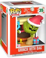FUNKO POP! Vinilinė figūrėlė: Grinčas su krepšiu, 9 cm
