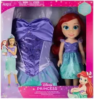 Jakks Pacific Disney The Little Mermaid Ariel doll + costume 38cm