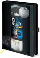 Pyramid Star Wars VHS premium A5 notebook
