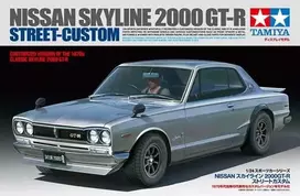 Tamiya Nissan Skyline 2000 GT-R Street Custom 1/24 modelis