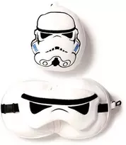 „Relaxeazzz“ „Žvaigždžių karų“ pliušinis žaislas „Stormtrooper“: pagalvė + akių kaukė