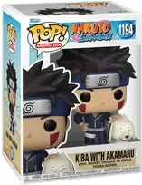 FUNKO POP! Vinilinė figūrėlė: Naruto Shippuden - Kiba su Akamaru, 9.5 cm