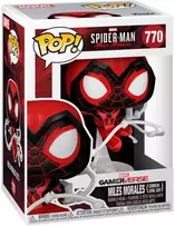 FUNKO POP! Vinilinė figūrėlė: Marvel: Spiderman - Miles Morales (Crimson Cowl Suit), 9 cm