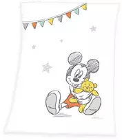 Disney Kocyk polarowy 75x150 Myszka Miki 9983 Mickey Mouse pled dziecięcy