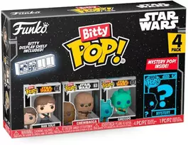 FUNKO Bitty POP! Figūrėlių rinkinys: Star Wars, ~3 cm (4 vnt.)